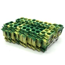 Lot of 10 Wago 282-607 IEC 60947-7-2 DIN Rail Mount Terminal Blocks 24 -10AWG