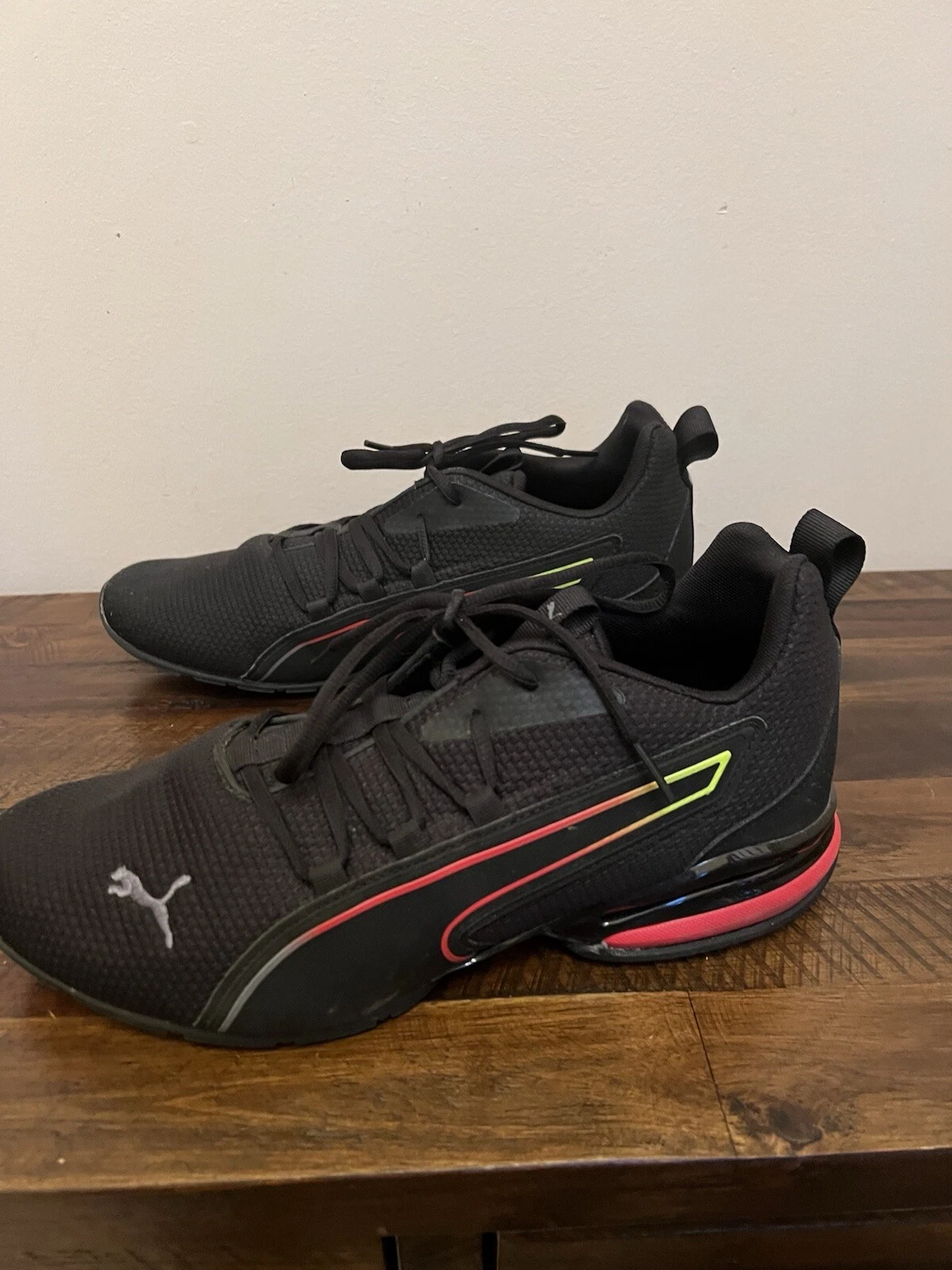 Sneakers uomo 10 Puma nere colorate 376756