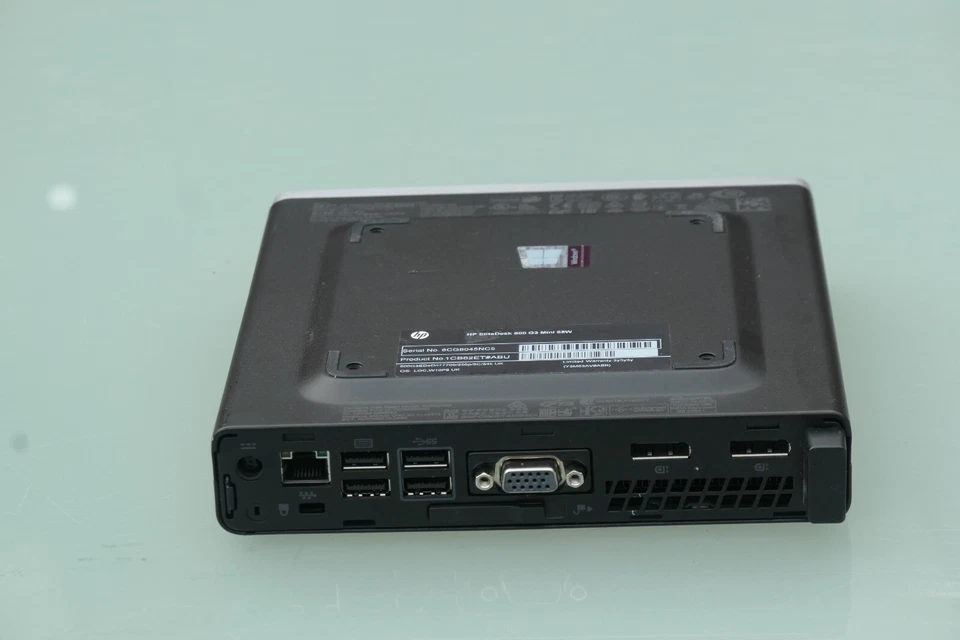 HP Elitedesk 800 G3 MFF MicroDesktop PC i7 7700 16GB 256GB SSD Win 10 Pro Office - Image 3 of 4