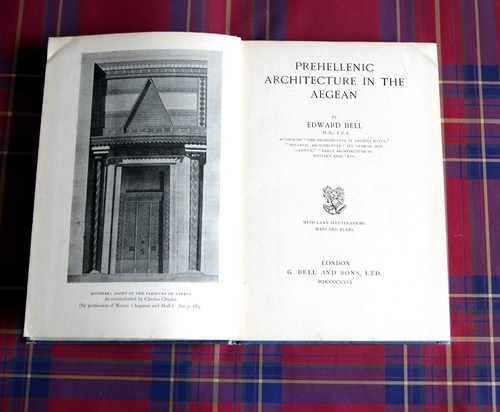 Prehellenic Architecture In The Aegean by Edward Bell - Foto 2 di 5
