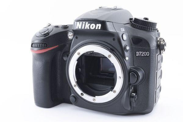 Near Mint Nikon Nikon D7200 24.2 MP Digital SLR Camera Body From