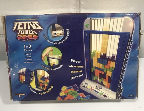 RADICA Tetris Tower Game Electronic 3-D Tested WORKING Lights & Sounds - 第 3/12 張圖片