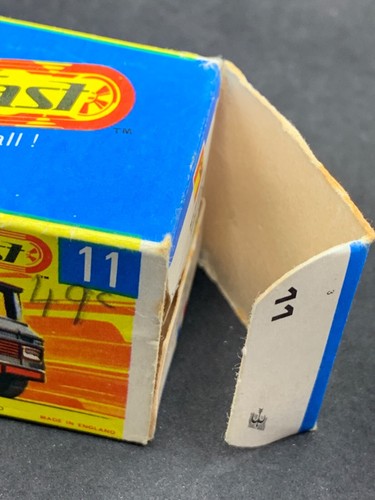Matchbox Superfast MB11-A1: Scaffold Truck MINT with VN MINT Type G Box - Picture 7 of 7
