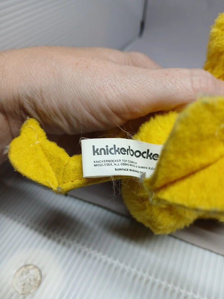 Juguete Knickerbocker años 70 peluche Woodstock 5" cacahuetes snoopy pájaro peluche Foto 2 de 4