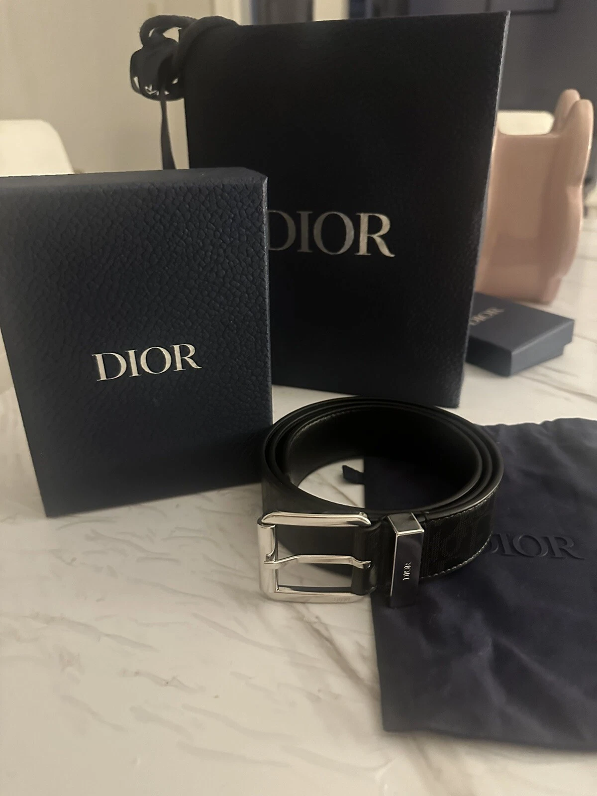 Ceinture homme Christian Dior taille 85 ***Neuve***