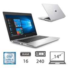 HP 640 g4 i5-8350u/16/m2-sata240/w10p/14/2y Notebook