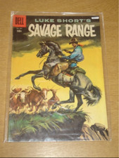 FOUR COLOR #807 VG+ (4.5) DELL COMICS LUKE SHORT'S SAVAGE RANGE JUNE 1957