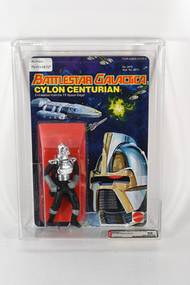 VINTAGE AFA 85 1978 Mattel Battlestar Galactica Cylon Centurian Moc Unpunched