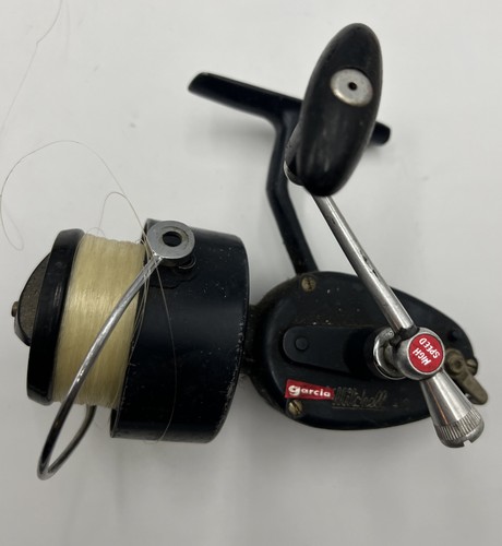 Mulinello da Pesca Vintage Garcia Mitchell 410 Spinning Made France Funzionante - Foto 2 di 7