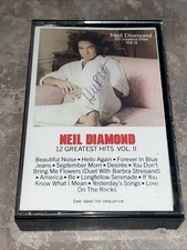 Neil Diamond 12 Greatest Hits Vol. 2 Cassette Tape - TESTED