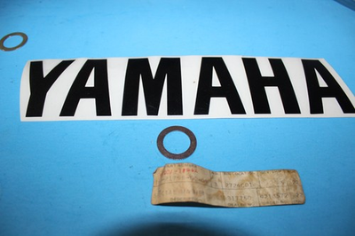 #ad NOS Yamaha WASHER PLATE 168217580000 OEM # 90201 18262 00 $4.95