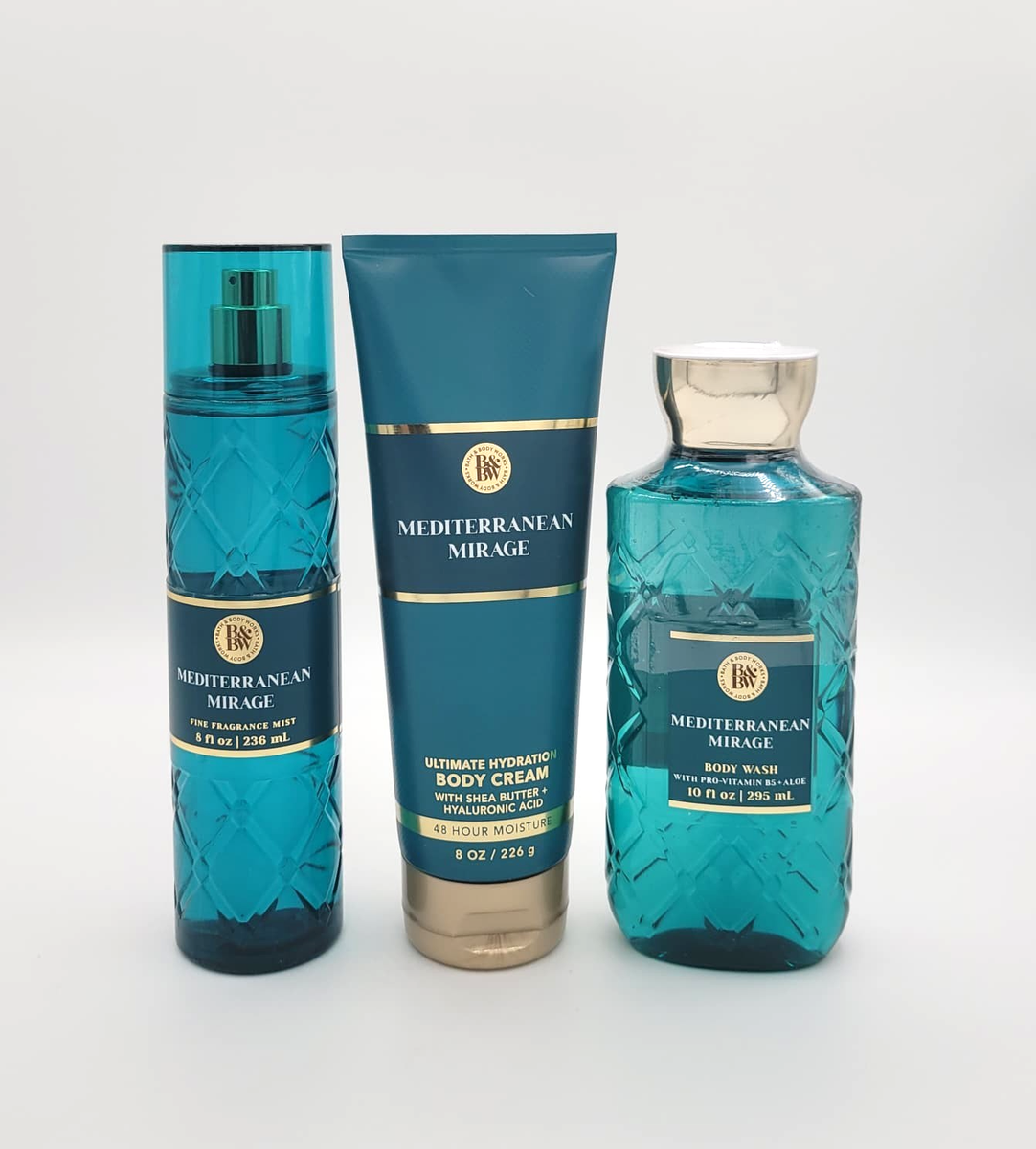 Bath & Body Works Mediterranean Mirage Body Mist Body Wash & Body