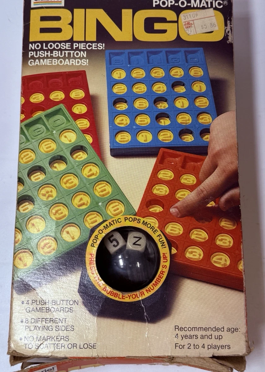Bingo Finance Vintage Manufacture Board & Traditional Games for