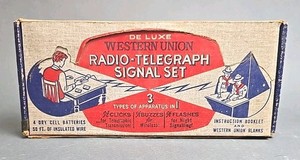 Vintage Western Union Standard Radio-Telegraph Signal Set no 200 Morse code ham
