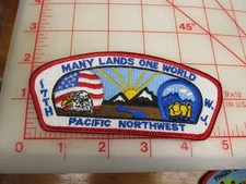 Pacific Northwest 17th World Jamboree JSP collectible Many Lands patch (rB)