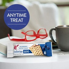 Special K Bar Blueberry Chewy Pastry Crisps 100 Calorie Snacks, 5.28 oz 12 Count