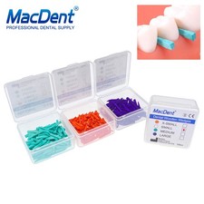 Dental Interdental Composite Contoured Wood Wooden Wedges Matrices 100Pcs/Box