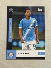2025-26 Topps Manchester City Team Set Divine Mukasa Rookie RC #12