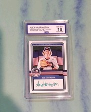 Graded Gem 💎 Mint 10 2023 Team USA Stars Stripes rookie Auto ALEX HARRINGTON