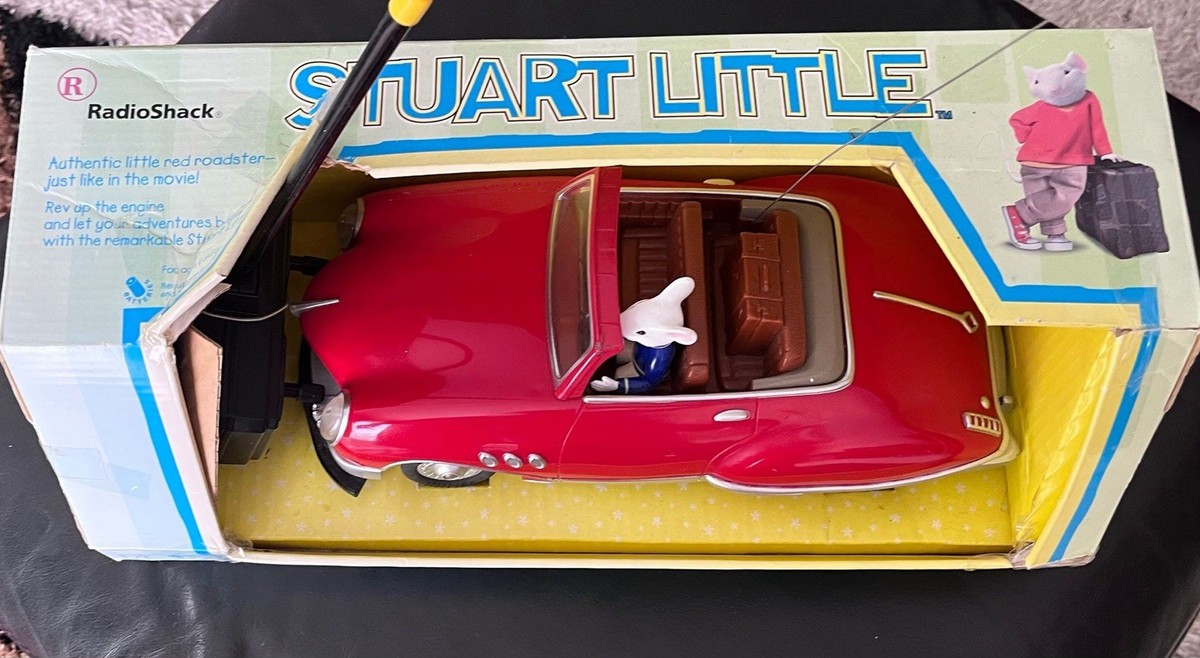 1999 Vintage Stuart Little Radio Shack Remote Control Roadster Car New In  Box - Main Image