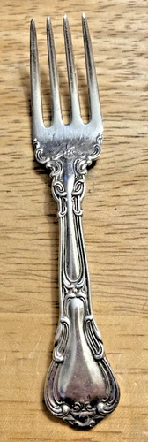 Childs GORHAM Sterling Silver CHANTILLY Baby Fork No Spoon No Monogram Circa '50