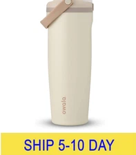 Owala FreeSip Sway - Stainless Steel - 30-oz. - Tan (Lightly Toasted)