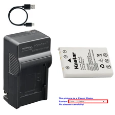 Kastar Battery AC & USB-C Charger for Nikon Coolpix P5000 P5100 P6000 Cameras