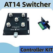 4-Channel Coaxial RF Antenna Switch, 1.8-60 MHz, 500 W PEP, 12V Control, SO-239