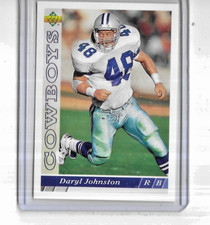 1993 Upper Deck Football #142 Daryl Johnston Dallas Cowboys