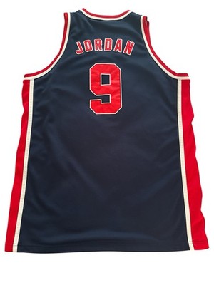 VTG Michael Jordan #9 USA Nike NBA Basketball Jersey XXL Size 1984