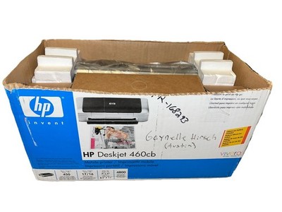 HP Deskjet 460cb Mobile Printer Never Been Used New In Box Open Box Condition 