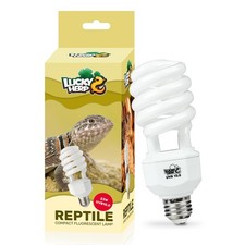 UVA UVB Reptile Light 10.0, Desert UVB 150 Compact Fluorescent Lamp, UVB Ligh...
