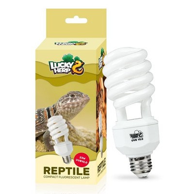 UVA UVB Reptile Light 10.0, Desert UVB 150 Compact Fluorescent Lamp, UVB Ligh...