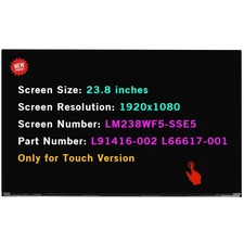 Screen Replacement LM238WF5-SSE4 LM238WF5-SSE5 LM238WF5-SSE6 LCD Display Touch