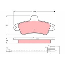 Kits de frein Ford COUGAR