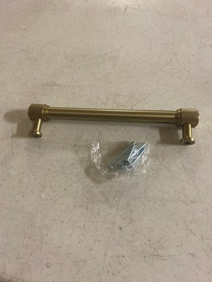 Amerock BP37745BBZ Faraday 6-5/16'' Knurled Bar Pull - Golden Champagne
