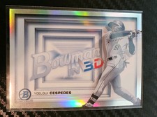 2022 Bowman Chrome - Bowman in 3-D! #B3D-8 Yoelqui Cespedes (RC) White Sox 