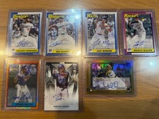 TOPPS MLB 2025 SERIES 2 Autographed UPDATE VALUE Set of 7 Rare Baseball Dodgers
