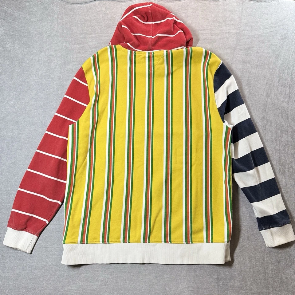 Tommy Hilfiger Denim Colorblock Sudadera con Capucha Estilo Retro Para Hombres 2XL XXL DE COLECCIÓN Foto 3 de 4