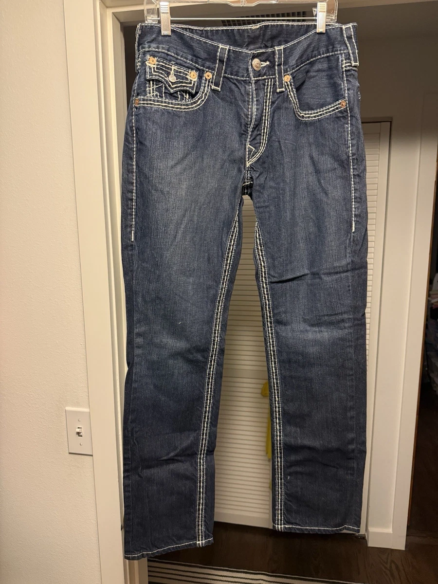 True Religion White Denim Jeans for Men for sale | eBay