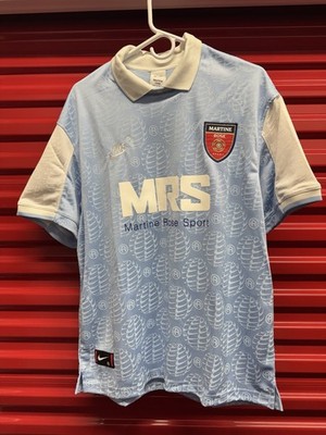 Men s Size M - Nike x Martine Rose Pale Blue Jersey Polo HM9020-422