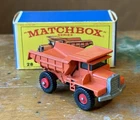 Vintage Lesney Matchbox #28 Mack Dump Trump Toy Car w/ Original Box