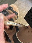 Ugg australian lazer cut leather, wedge sandal, 6, toe loop, NWOT — photo 6