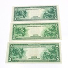 1914 Series $5 United States Federal Reserve Large Size Notes Lot of 3 #C925-4 — photo 2