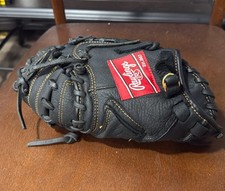Rawlings Renegade RCM315B 31.5" Black Leather Catcher's Mitt RHT