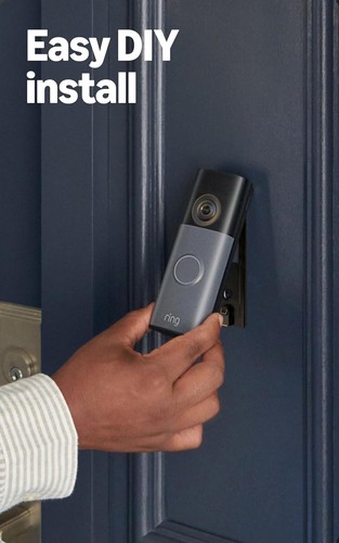 Ring Battery Doorbell 2K Chime Plus Bundle WiFi Motion Alerts Two-Way ...