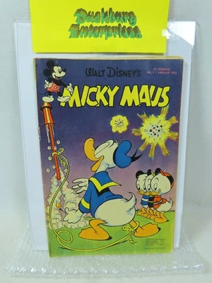 Micky Maus 1954/ 1 vom Januar 1954   Ehapa im Zustand (5). 199180 - Bild 1 von 4