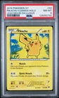2014 POKEMON XY LEGO MOVIE EXCLUSIVE #42 PIKACHU-COSMOS HOLO PSA 8