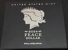 2024-P Peace Silver Dollar Uncirculated in OGP w/ COA