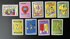 Ghana 2005 / 2006 Mi. 3769 - 3778 Lutte SIDA AIDS Tuberculose TB Tuberculosis